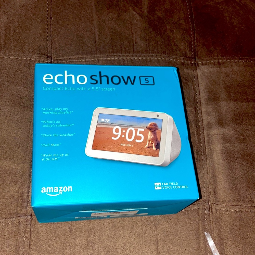 amazon echo show 5 5.5” screen